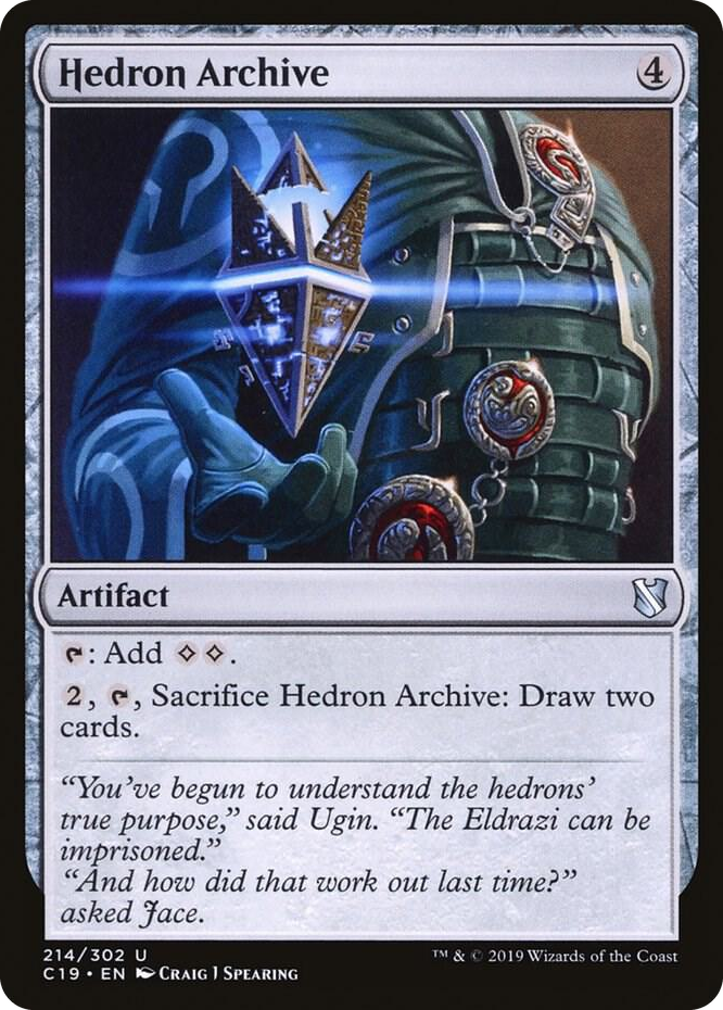 0214 Hedron Archive U Commander 2019