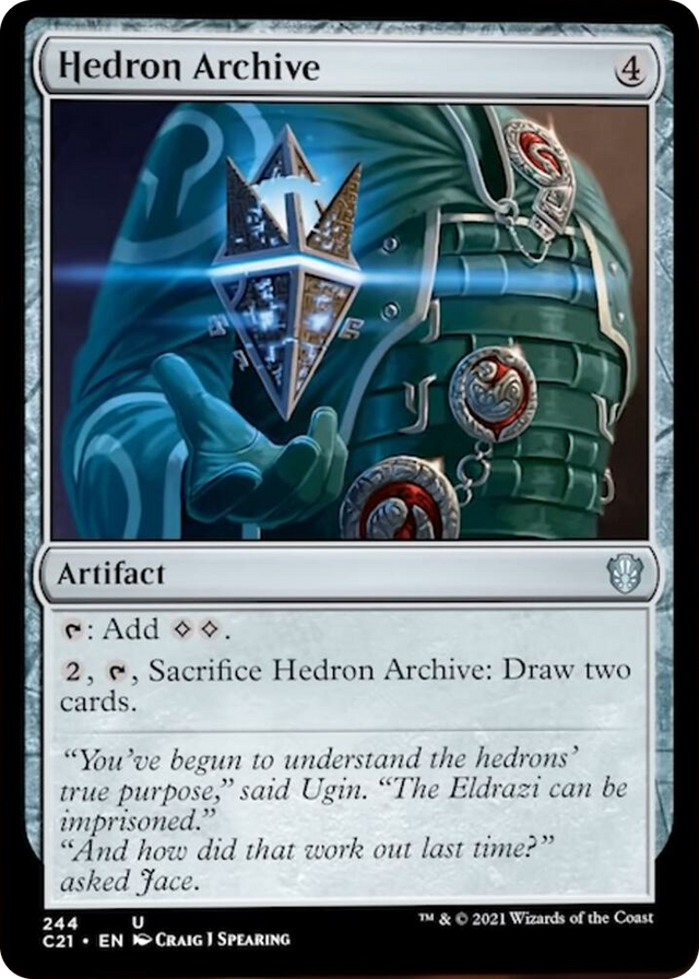 0244 Hedron Archive U Commander 2021