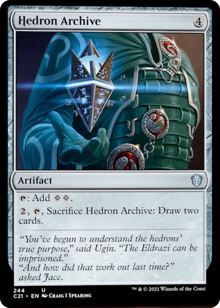 0244 Hedron Archive U Commander 2021
