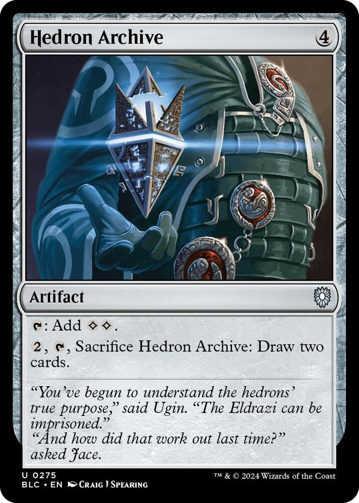 0275 Hedron Archive U Commander: Bloomburrow
