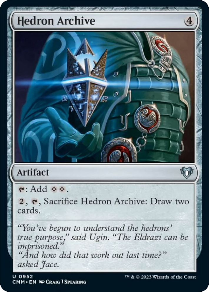 0952 Hedron Archive U Commander Masters