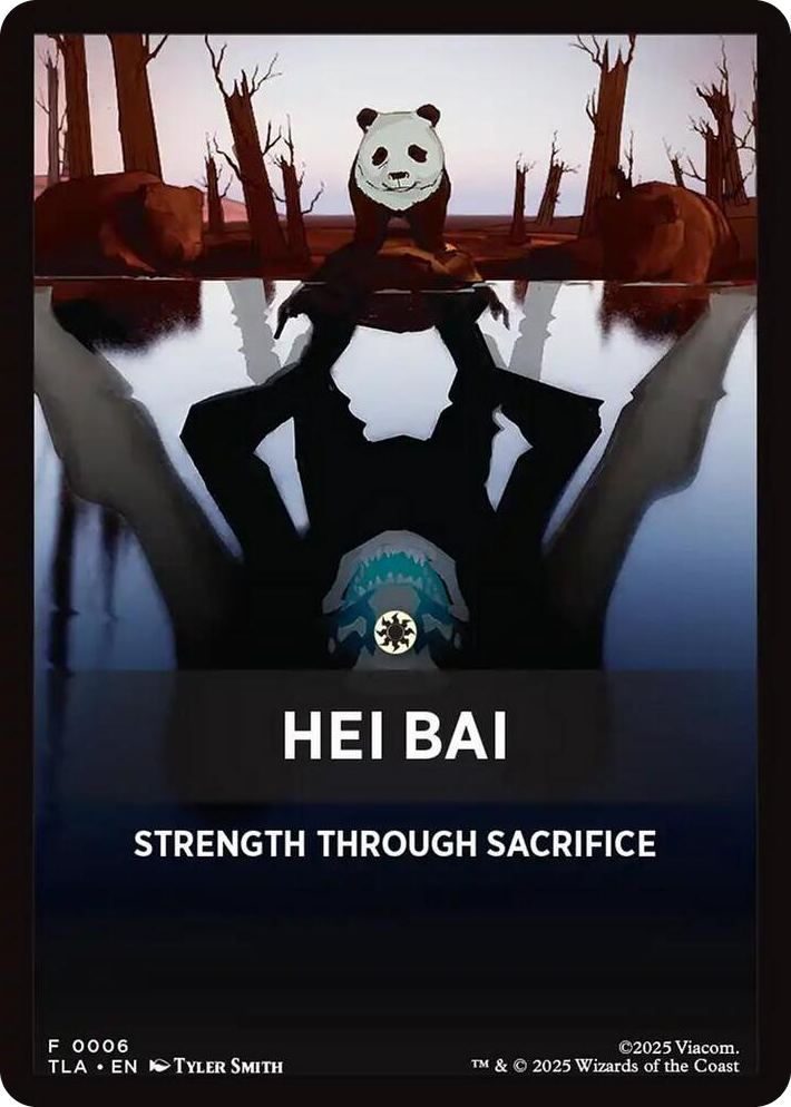 0006 Hei Bai Theme Card T The Last Airbender