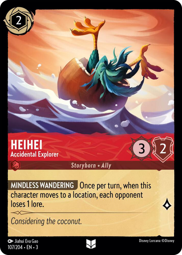 0107 HeiHei - Accidental Explorer Uncommon Into the Inklands
