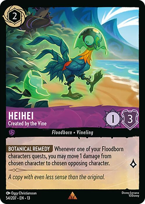 Heihei - Created by the Vine #54 Rare - Attack of the Vine! Pokemon card
