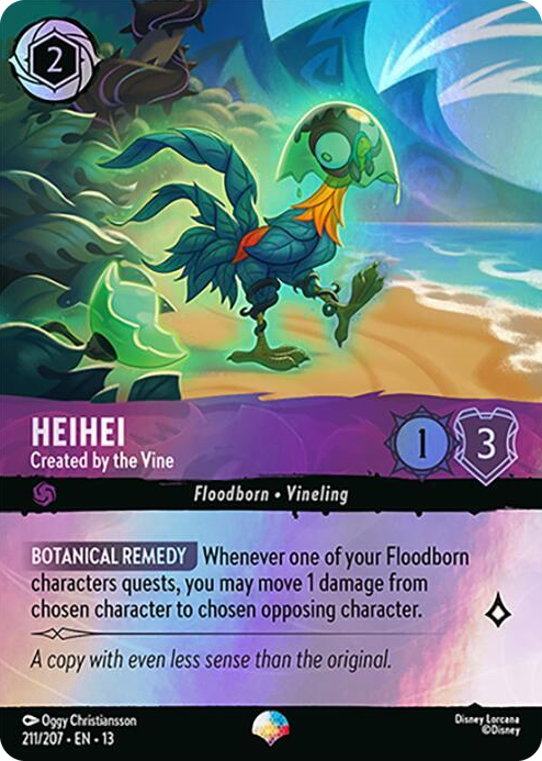 Heihei - Created by the Vine (Epic) #211 Epic - Attack of the Vine! Pokemon card