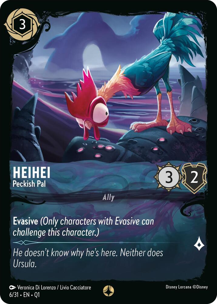 0006 HeiHei - Peckish Pal None Illumineer's Quest: Deep Trouble