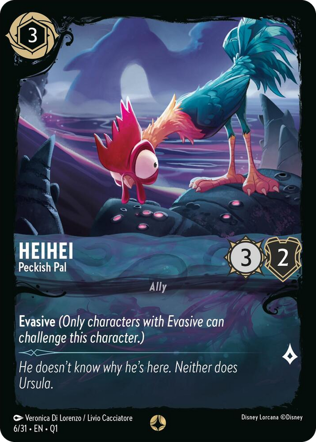 0006 HeiHei - Peckish Pal None Illumineer's Quest: Deep Trouble