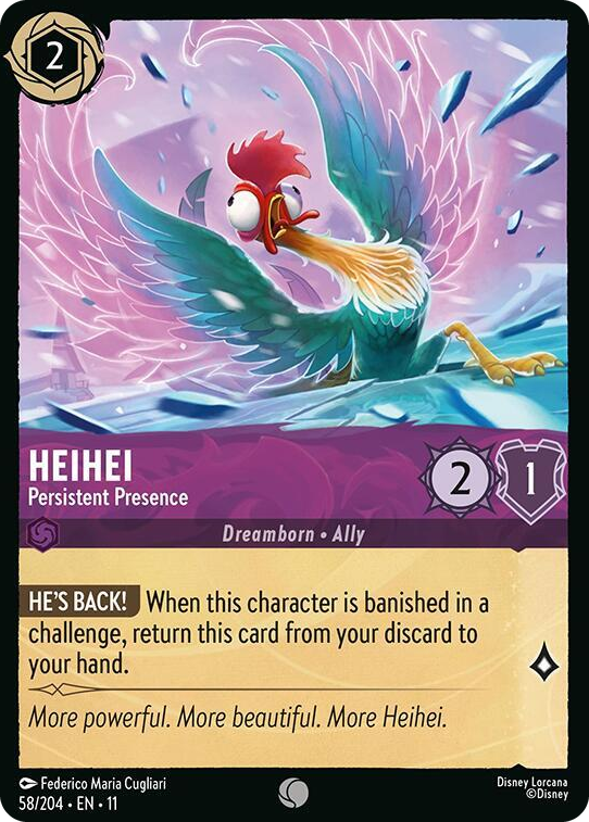 0058 HeiHei - Persistent Presence Common Winterspell