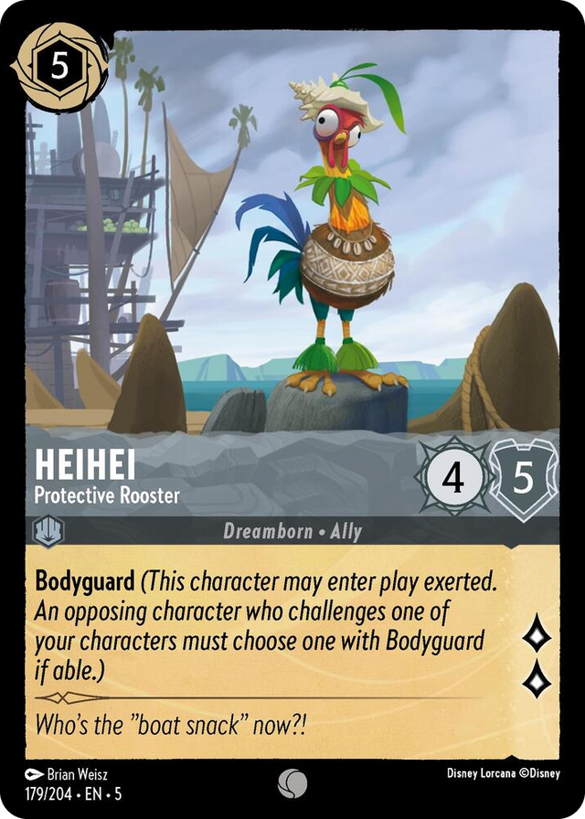 0179 HeiHei - Protective Rooster Common Shimmering Skies