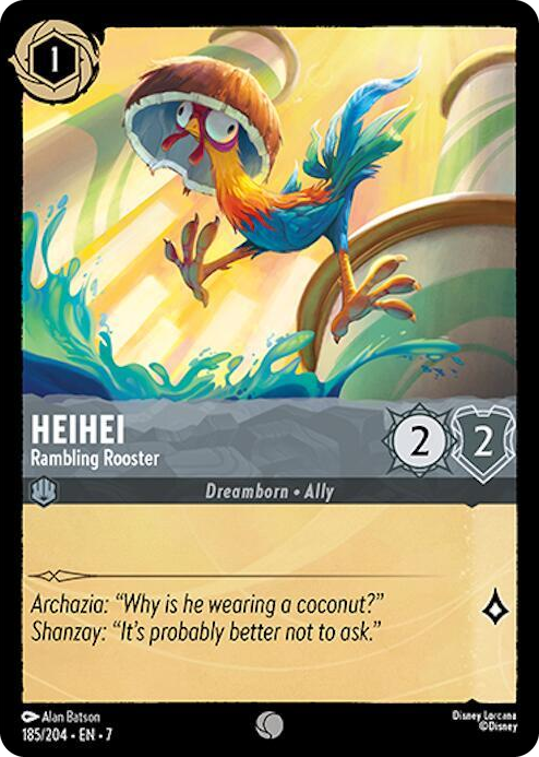0185 Heihei - Rambling Rooster Common Archazia's Island