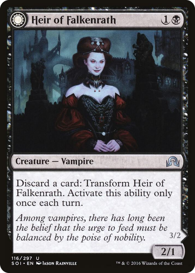0116 Heir of Falkenrath U Shadows over Innistrad