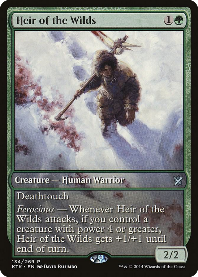 0134 Heir of the Wilds P Game Day & Store Championship Promos