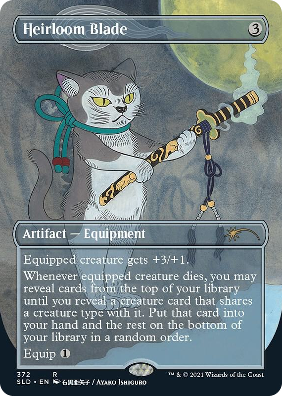 0372 Heirloom Blade R Secret Lair Drop Series