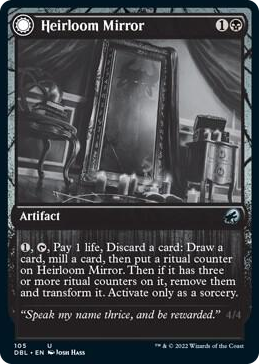 Heirloom Mirror #105 U - Innistrad: Double Feature Pokemon card