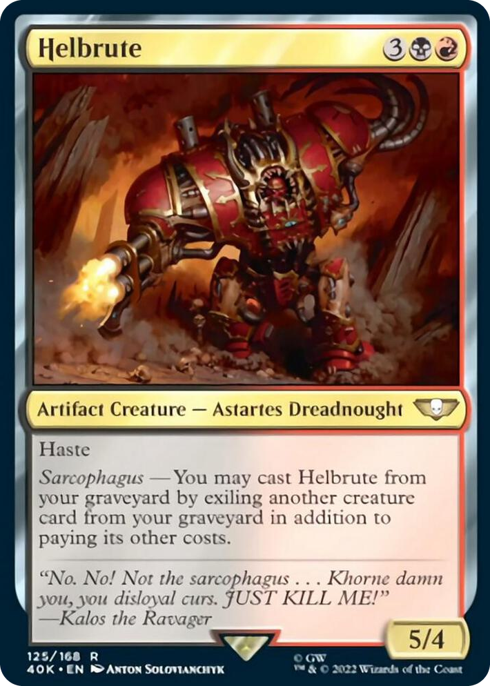 0125 Helbrute R Universes Beyond: Warhammer 40,000