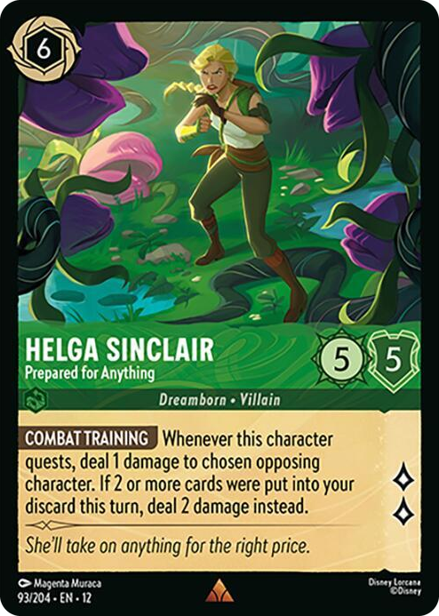 0093 Helga Sinclair - Prepared for Anything Rare Wilds Unknown