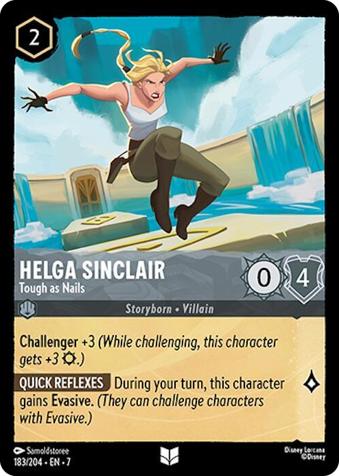 0183 Helga Sinclair - Tough as Nails Uncommon Archazia's Island
