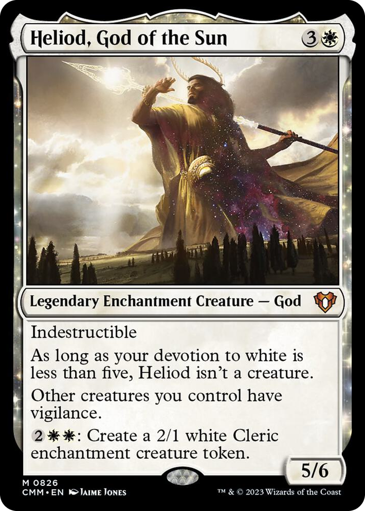 0826 Heliod, God of the Sun M Commander Masters