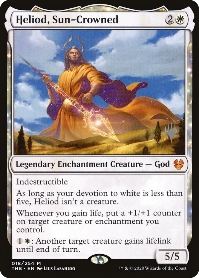 0018 Heliod, Sun-Crowned M Promo Pack: Theros Beyond Death