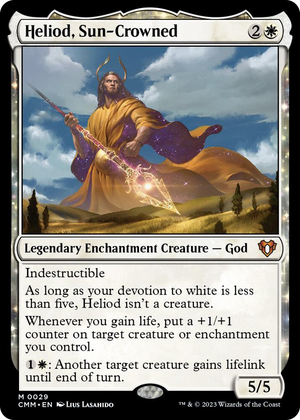 0029 Heliod, Sun-Crowned M Commander Masters