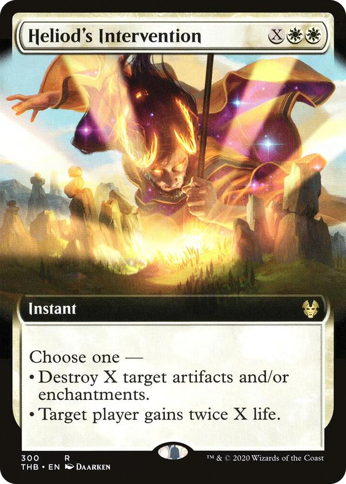 0300 Heliod's Intervention (Extended Art) R Theros Beyond Death