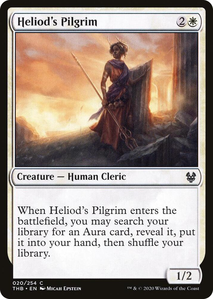 0020 Heliod's Pilgrim C Theros Beyond Death