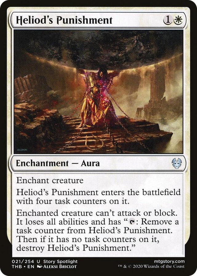 0021 Heliod's Punishment U Theros Beyond Death