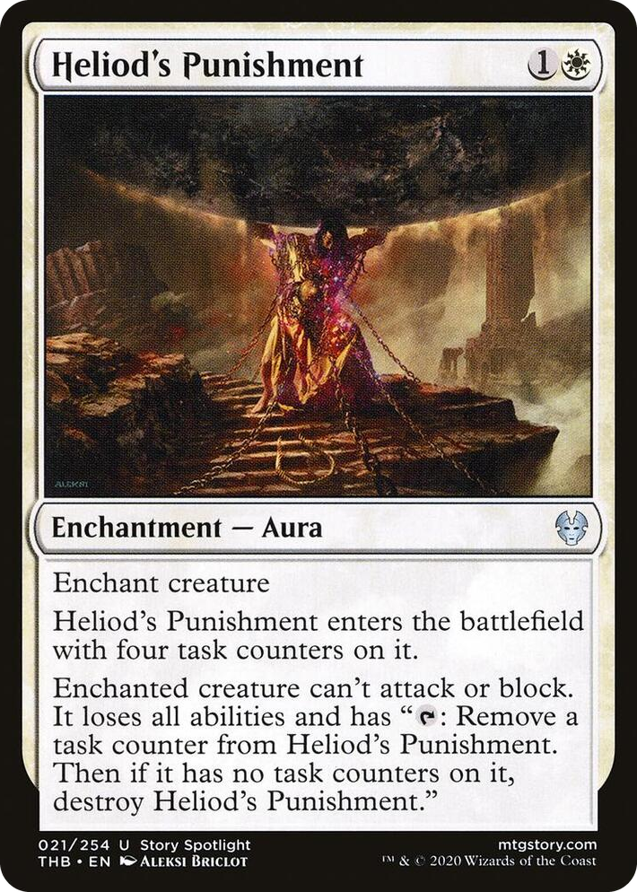 0021 Heliod's Punishment U Theros Beyond Death