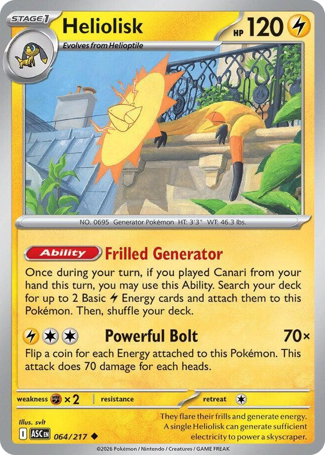 0064 Heliolisk Uncommon Ascended Heroes