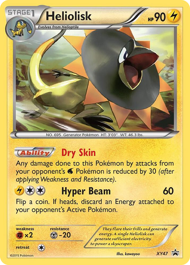 XY047 Heliolisk - XY47 Promo XY Promos