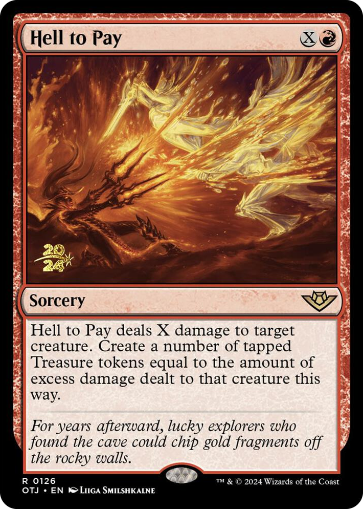 0126 Hell to Pay R Prerelease Cards
