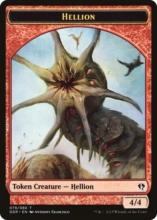 Hellion Token #79 T - Duel Decks: Zendikar vs. Eldrazi Pokemon card