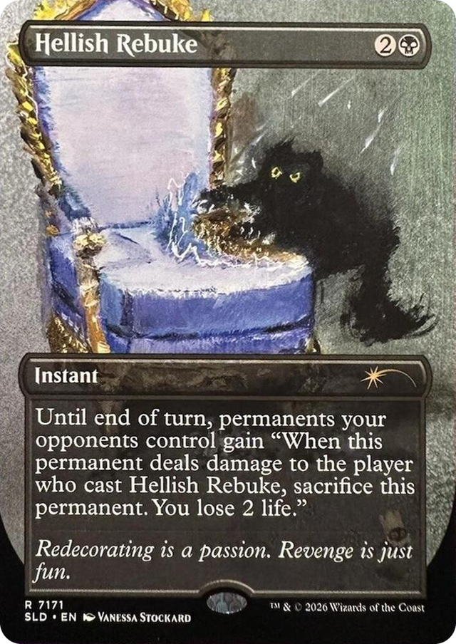 7171 Hellish Rebuke R Secret Lair Drop Series