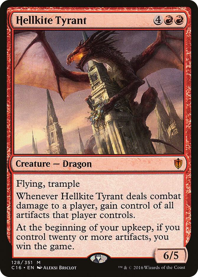 Hellkite Tyrant #128 M - Commander 2016 Pokemon card