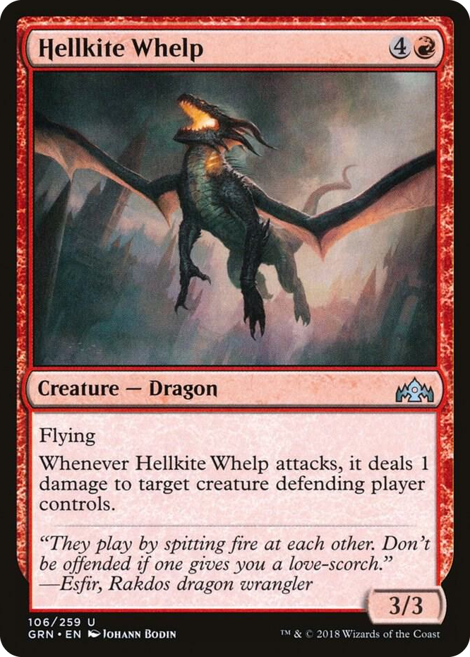 0106 Hellkite Whelp U Guilds of Ravnica