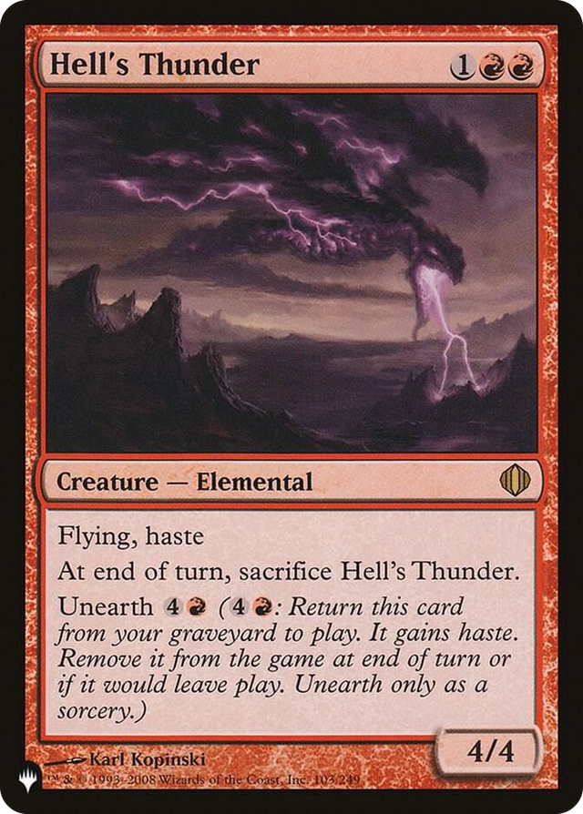 0103 Hell's Thunder R The List Reprints