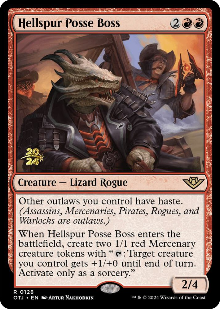 0128 Hellspur Posse Boss R Prerelease Cards