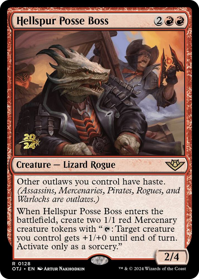 0128 Hellspur Posse Boss R Prerelease Cards
