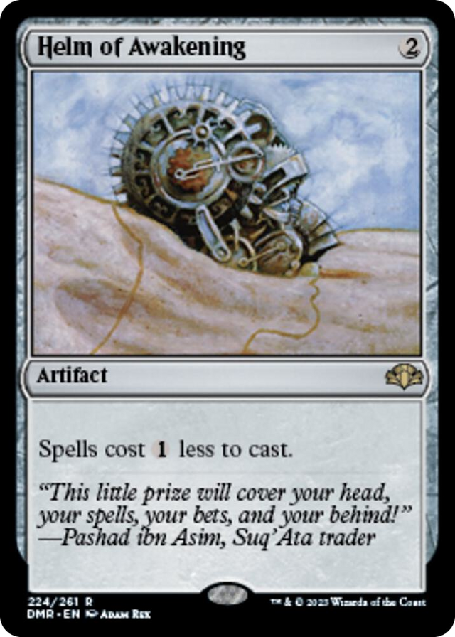 0224 Helm of Awakening R Dominaria Remastered