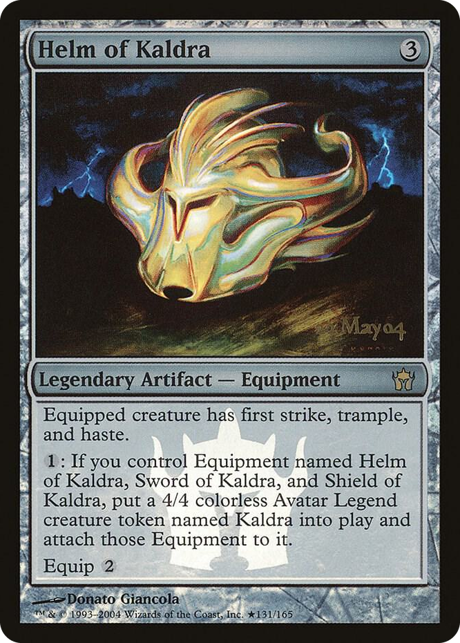 Helm of Kaldra #131 P - Prerelease Cards Pokemon card