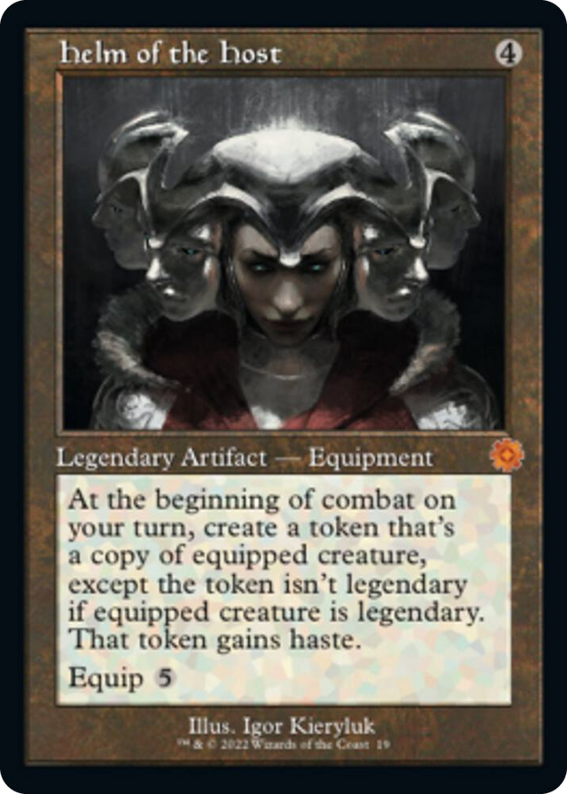 0019 Helm of the Host M The Brothers' War: Retro Frame Artifacts