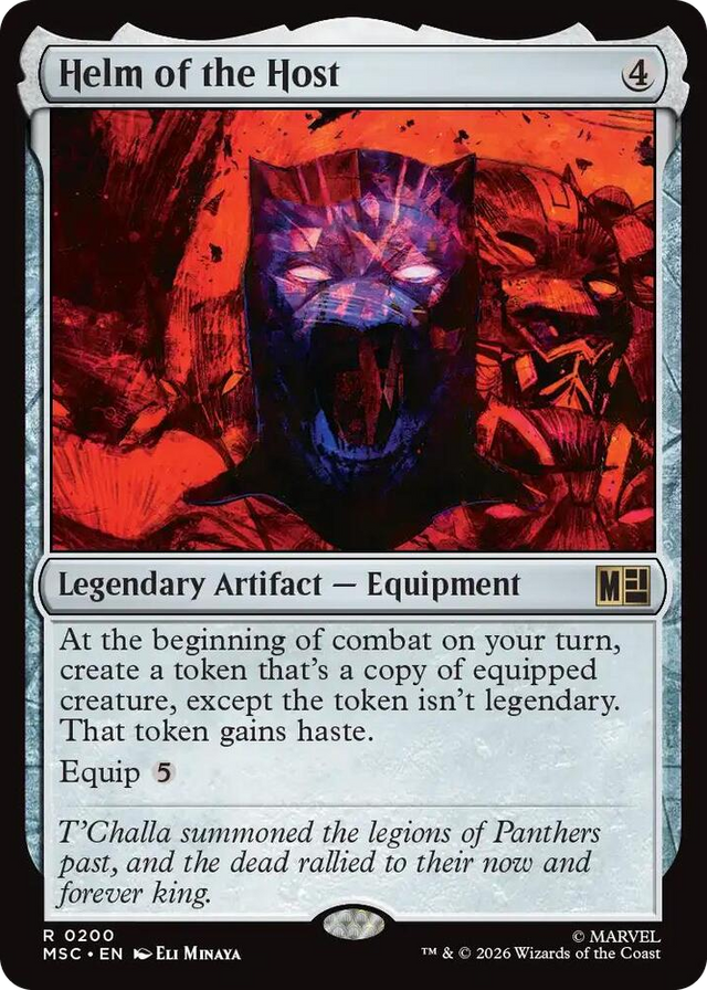 0200 Helm of the Host R Commander: Marvel Super Heroes