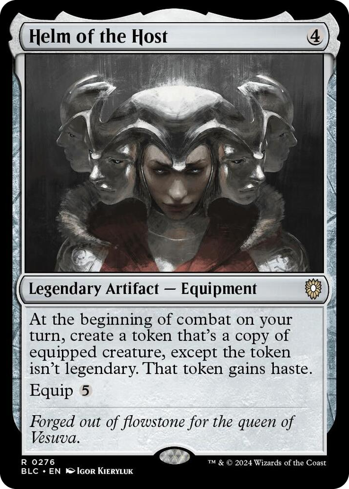 0276 Helm of the Host R Commander: Bloomburrow