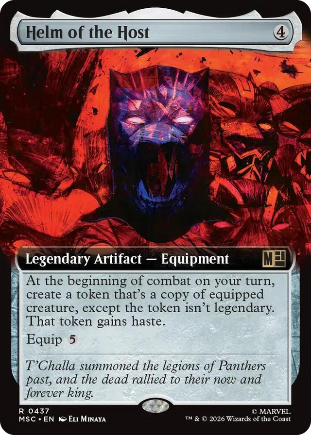 0437 Helm of the Host (Extended Art) R Commander: Marvel Super Heroes