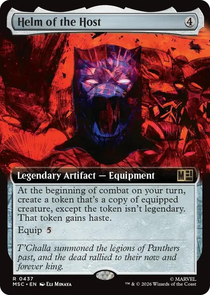 0437 Helm of the Host (Extended Art) R Commander: Marvel Super Heroes