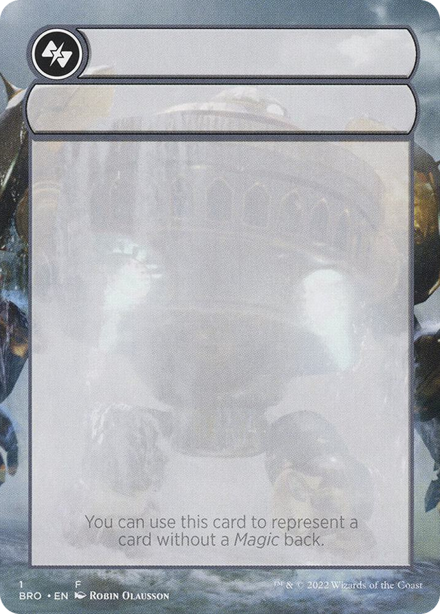 0001 Helper Card T The Brothers' War