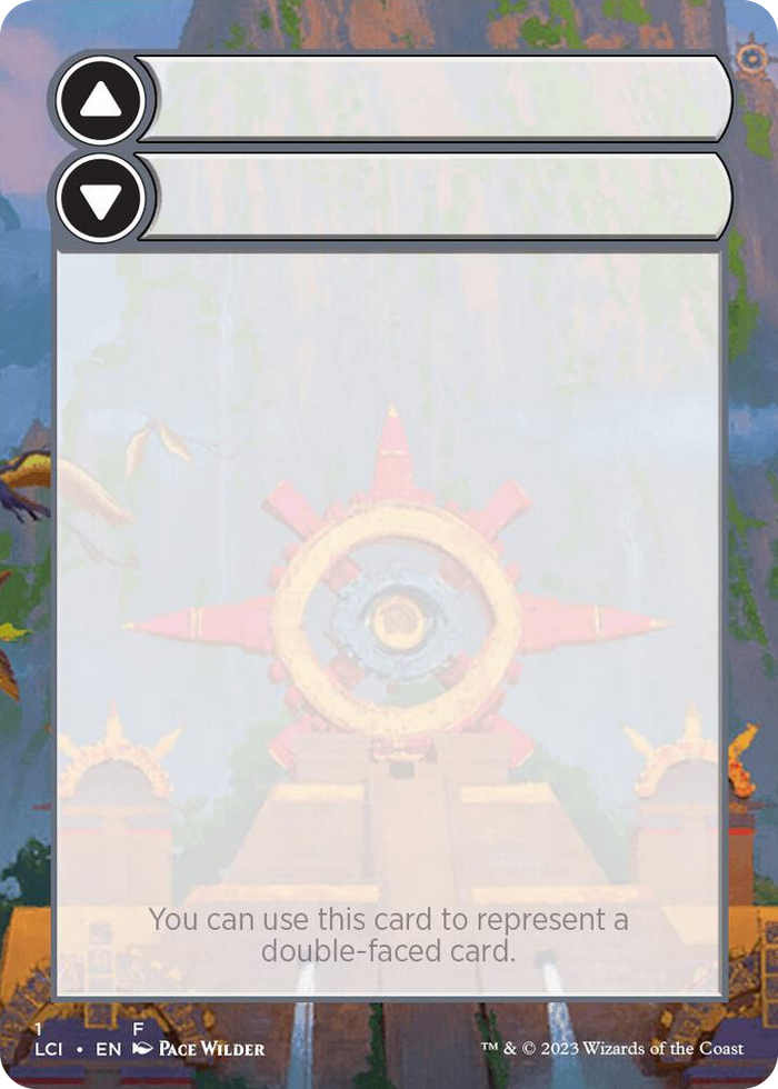 Helper Card #1 T - The Lost Caverns of Ixalan Pokemon card