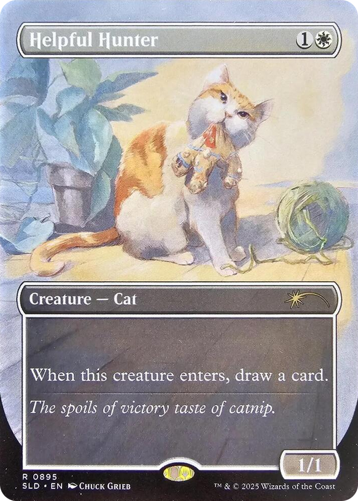 Helpful Hunter (0895) #895 R - Secret Lair Drop Series Pokemon card