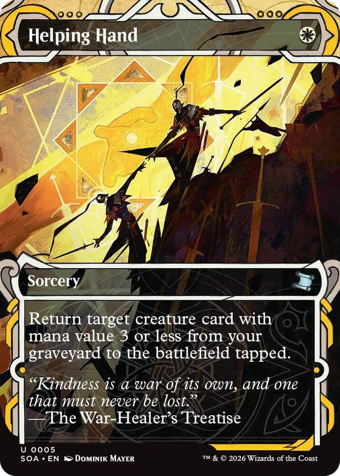 Helping Hand #5 U - Secrets of Strixhaven: Mystical Archive Pokemon card