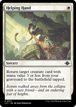 0017 Helping Hand U The Lost Caverns of Ixalan